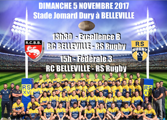 RS Rugby Villeurbanne Lyon Journee7 Rugby Seniors – Belleville - RS Rugby