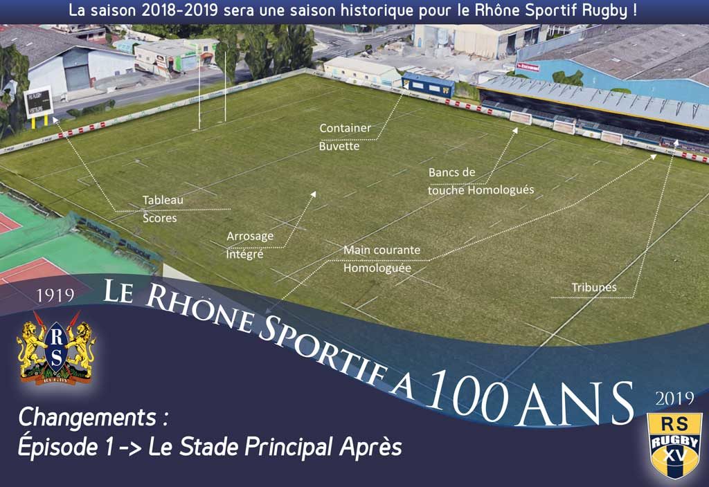 Club De Rugby Lyon RS 100 ans Apres