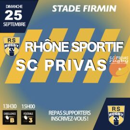 RS RUGBY – SC PRIVAS