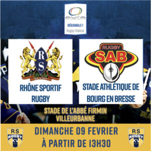 Club de rugby lyon rhône sportif rugby RS SAB