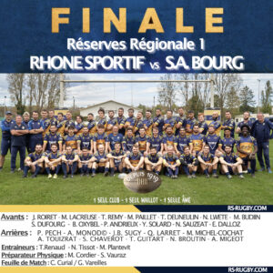 Club de rugby Lyon Finale B