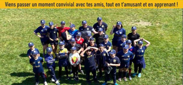 L’Académie du Rhône Sportif club rugby jeunes enfants lyon villeurbanne