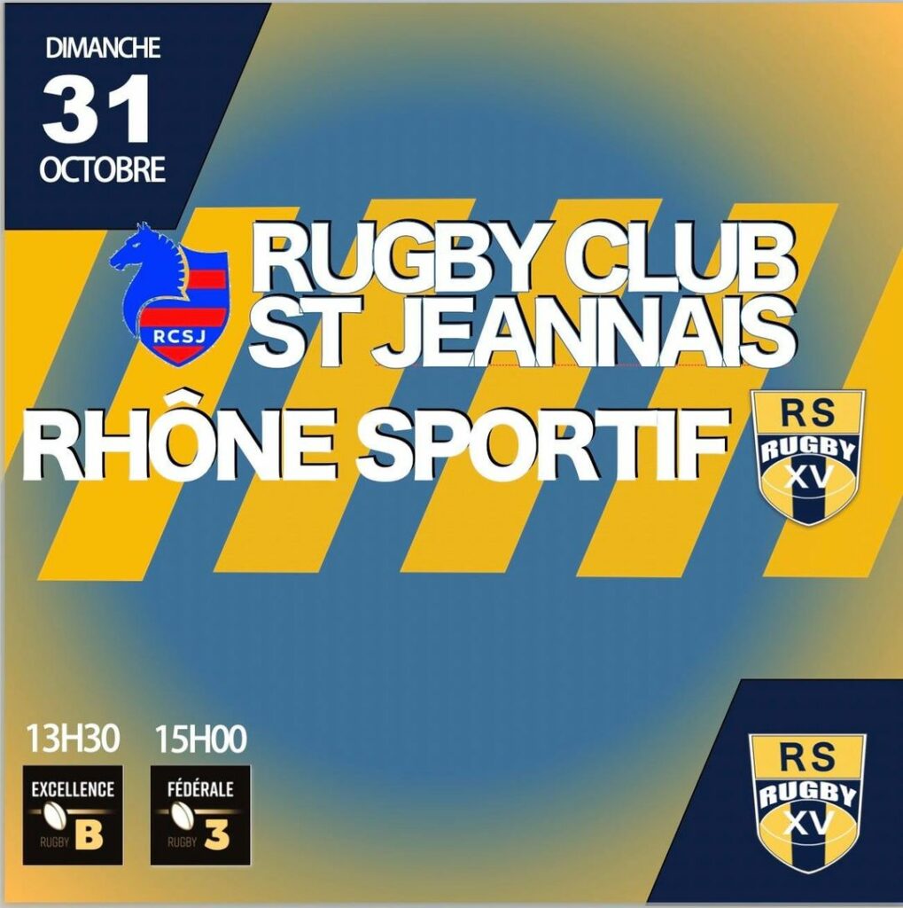 Rugby Lyon match saint jean RS
