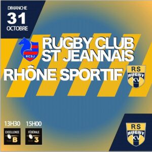 Rugby Lyon match saint jean RS