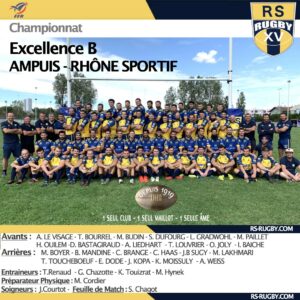 CLub de Rugby Ampuis RHONE SPORTIF EXCELLENCE B