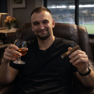 Bastien Ariza en photo en loges du RS rugby au début de son ascension Rhôniste ;-)